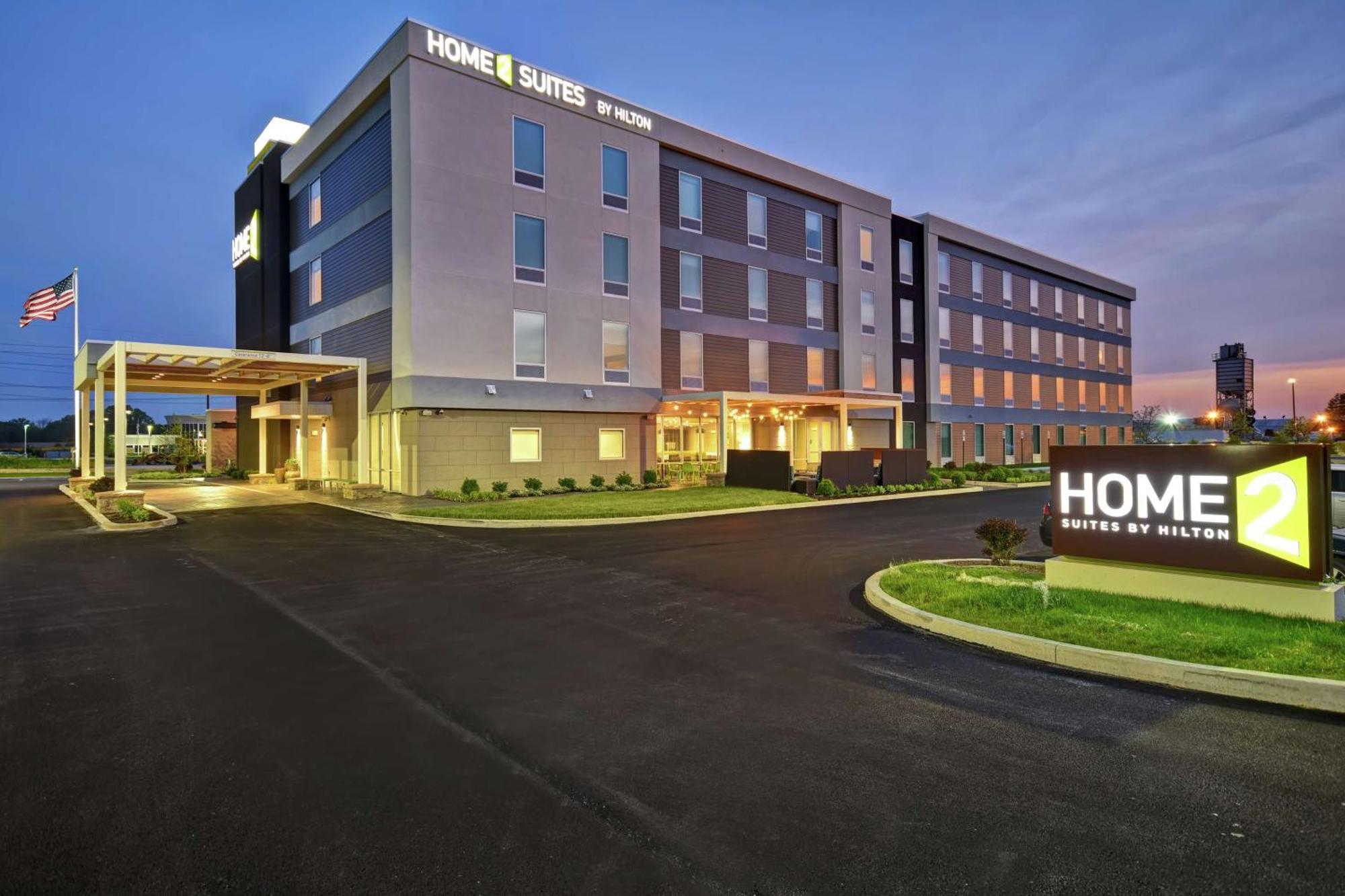 Home2 Suites By Hilton Terre Haute Eksteriør bilde